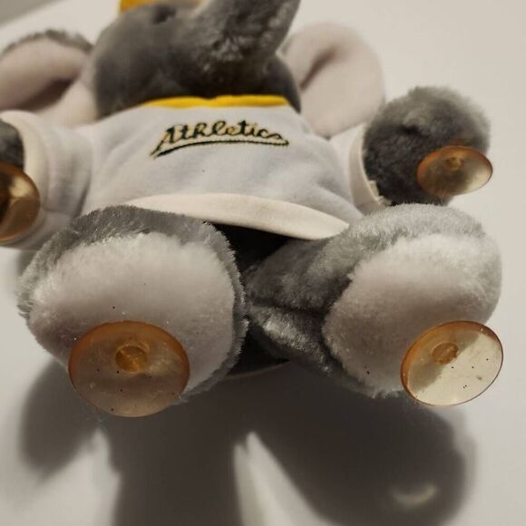 Steven Smith Stuffed Animals Athletics Mascot Stomper Baseball Team Gray Elephan - Picture 4 of 9